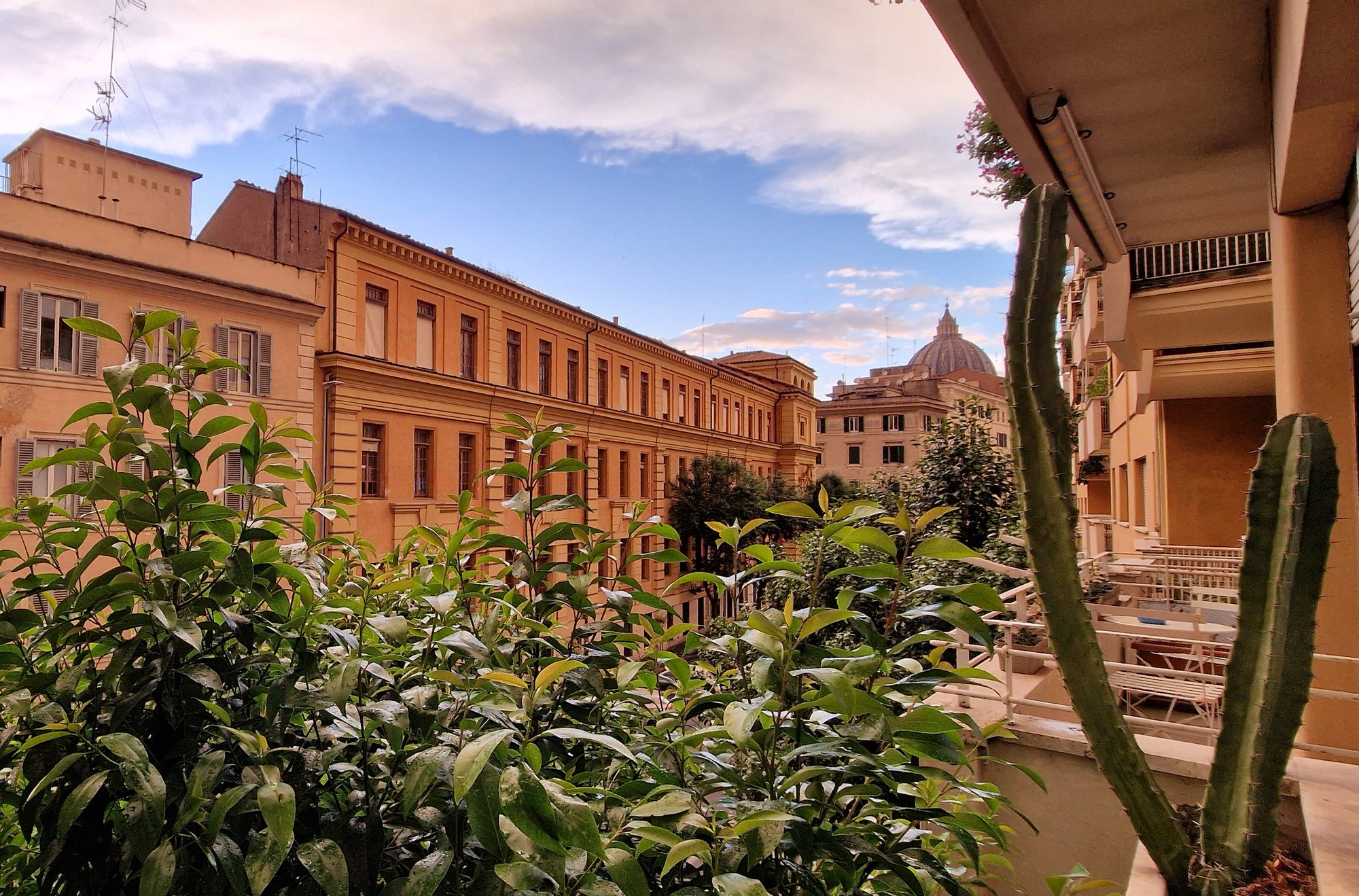 Balcone vista San Pietro